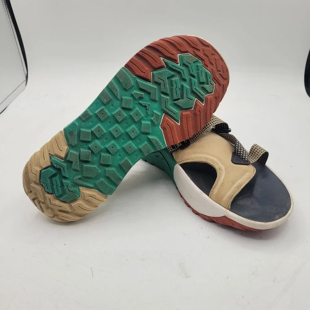 Men's Nike‎ Oneonta Trail Black Cobblestone Sandals DJ6604-200 Outdoor Hiking 8
